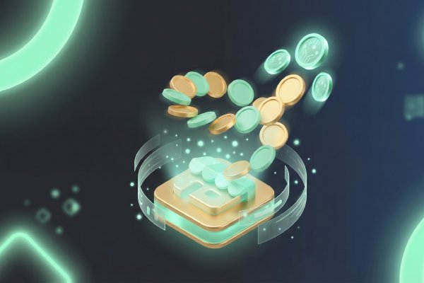 Money with coins illustration